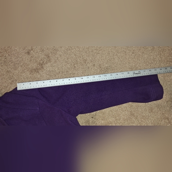 1 Madison Purple Peacoat Coat W/ Detachable Hood / XL - Picture 6 of 10